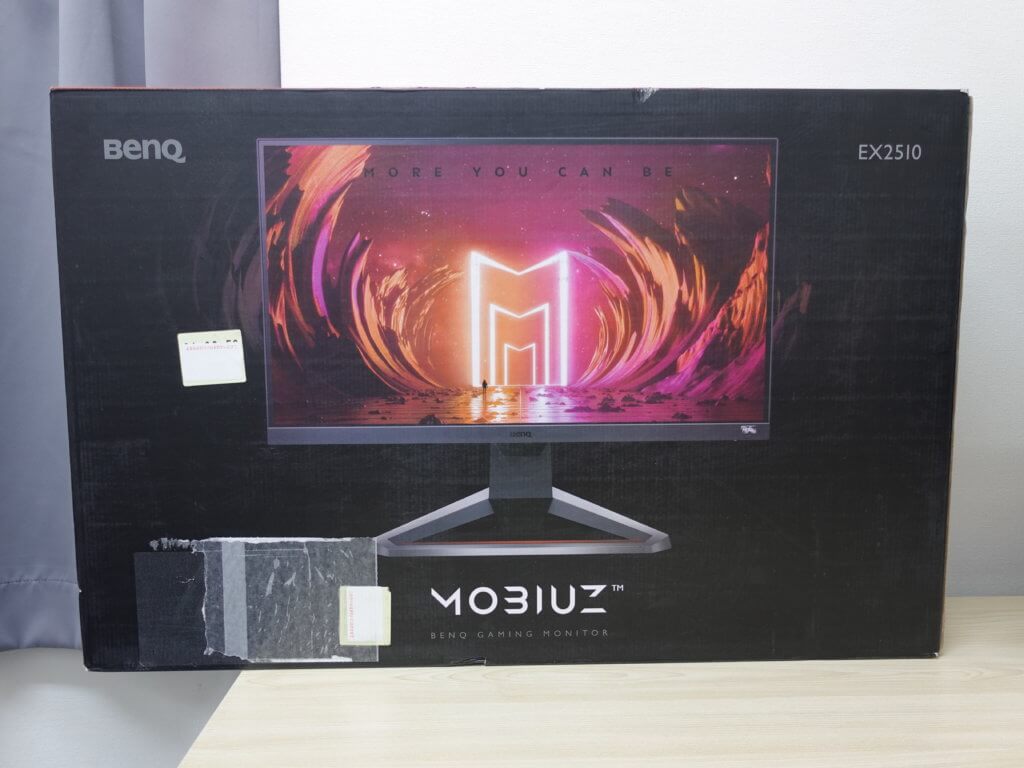 実機】BenQ MOBIUZ EX2510 レビュー｜これが144Hz対応ゲーミング