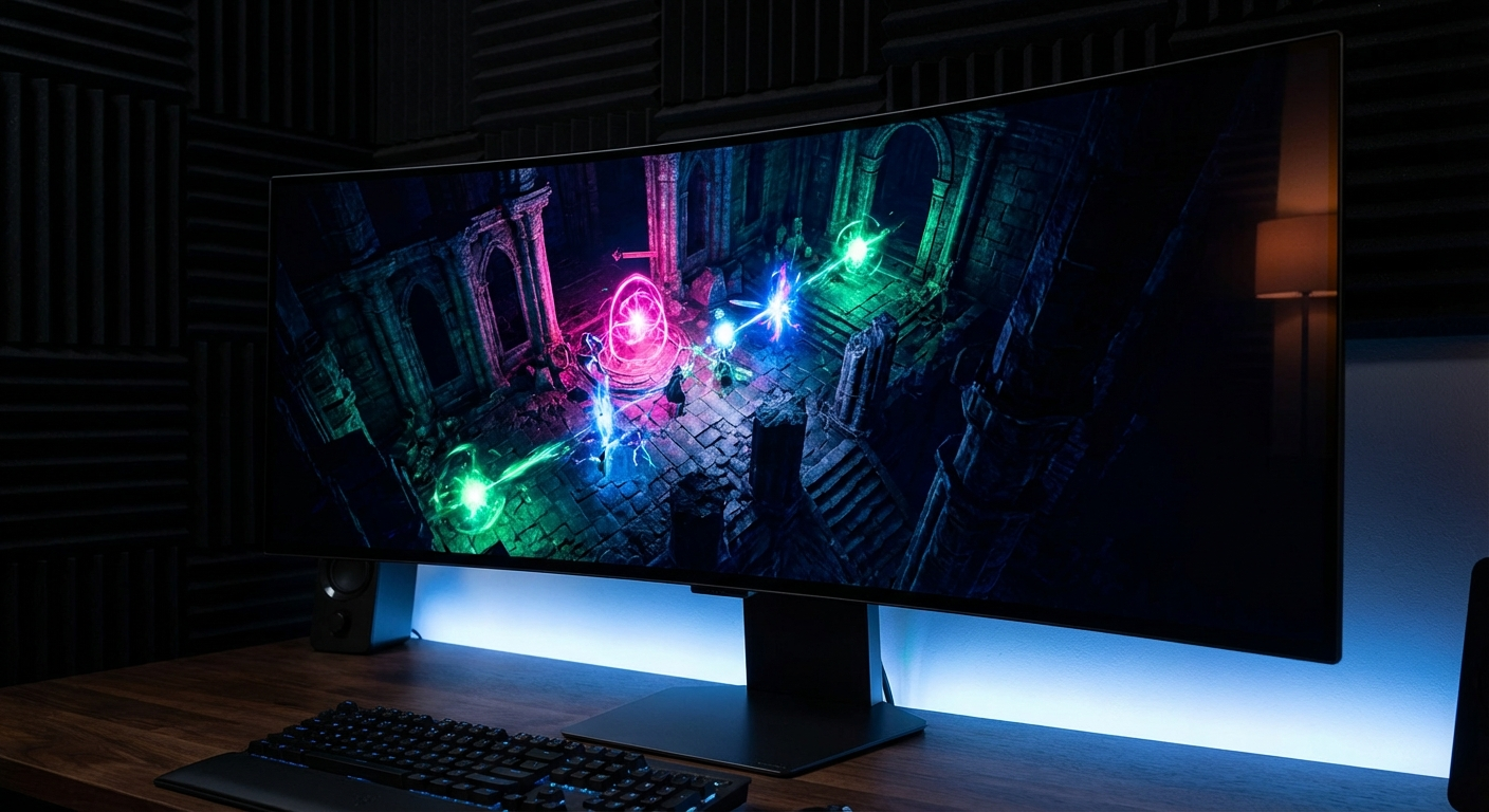 WQHD OLEDゲーミングモニター