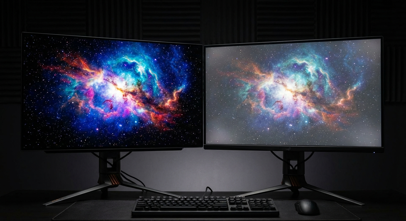 OLED vs IPS パネル比較