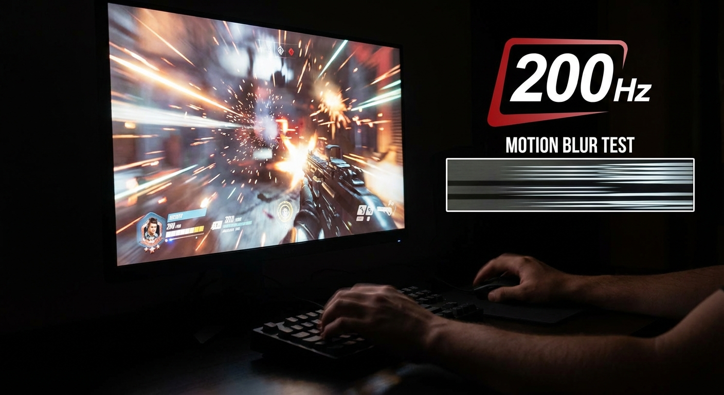 MSI MAG 244F 23.8インチ 200Hz ゲームプレイイメージ