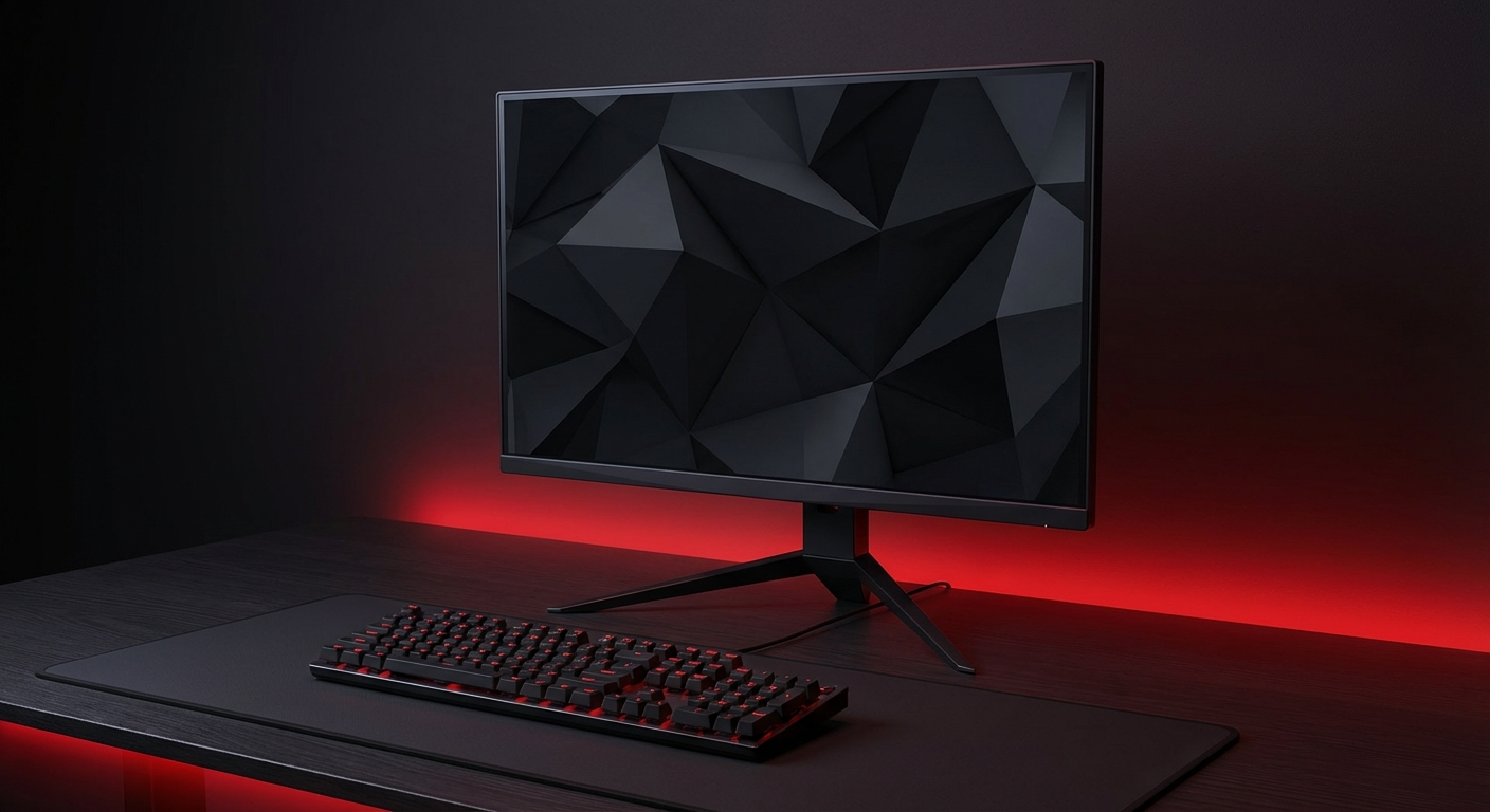 MSI MAG 244F 23.8インチ 200Hz セットアップイメージ