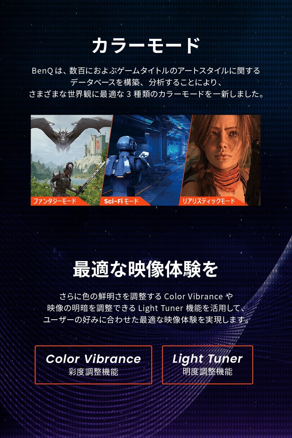 BenQ MOBIUZ EX251でゲームをプレイした際の性能