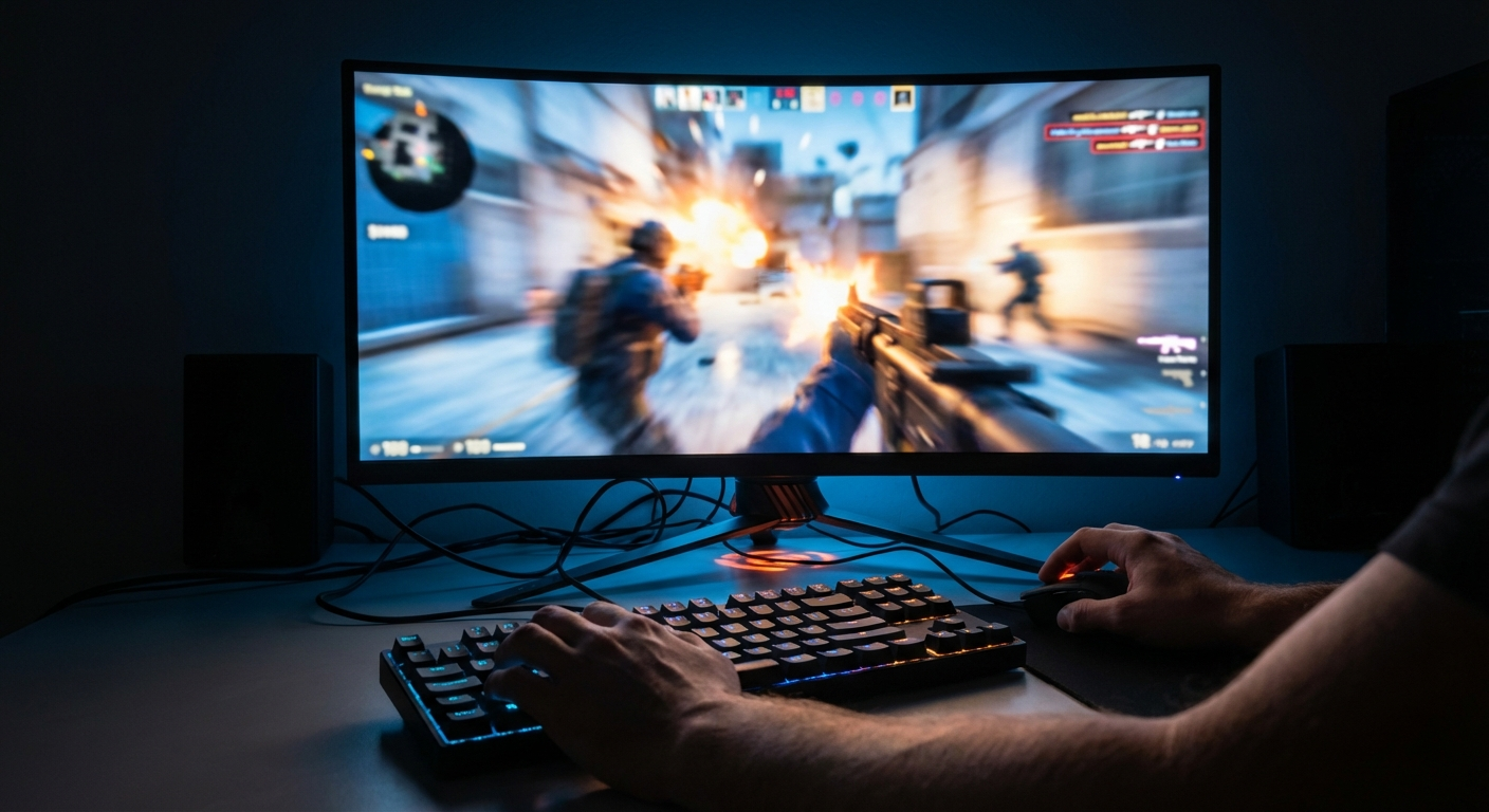 MSI MAG 244F ゲームプレイ